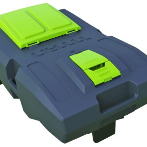 Transport de déchets portable – Capacité de 27 gallons