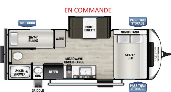 COACHMEN NORTHERN SPIRIT BIJOU 19BHB 2026