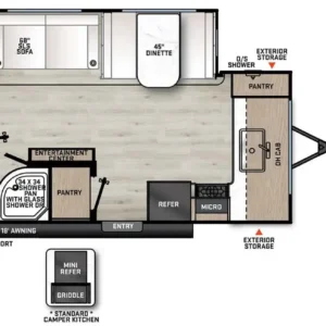 FOREST RIVER AURORA SKY 26FKDS 2026