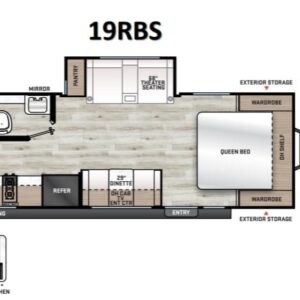 FOREST RIVER AURORA LIGHT 19RBS 2026