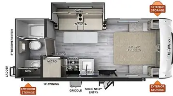 FOREST RIVER FLAGSTAFF E-PRO 20FBS 2023 – Image 17
