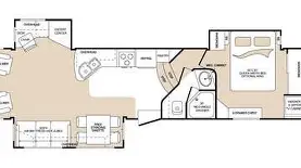 KEYSTONE MONTANA 3455SA 2009 (VENDU TEL QUEL)