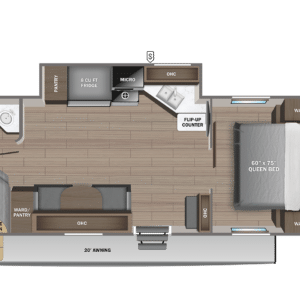 JAYCO JAYFEATHER 22BH 2023